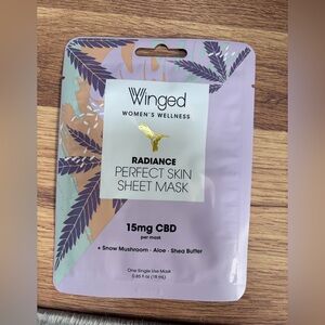 Winged Women’s Wellness Radiance Perfect Skin Sheet Mask 
Face masks
Pack of 2